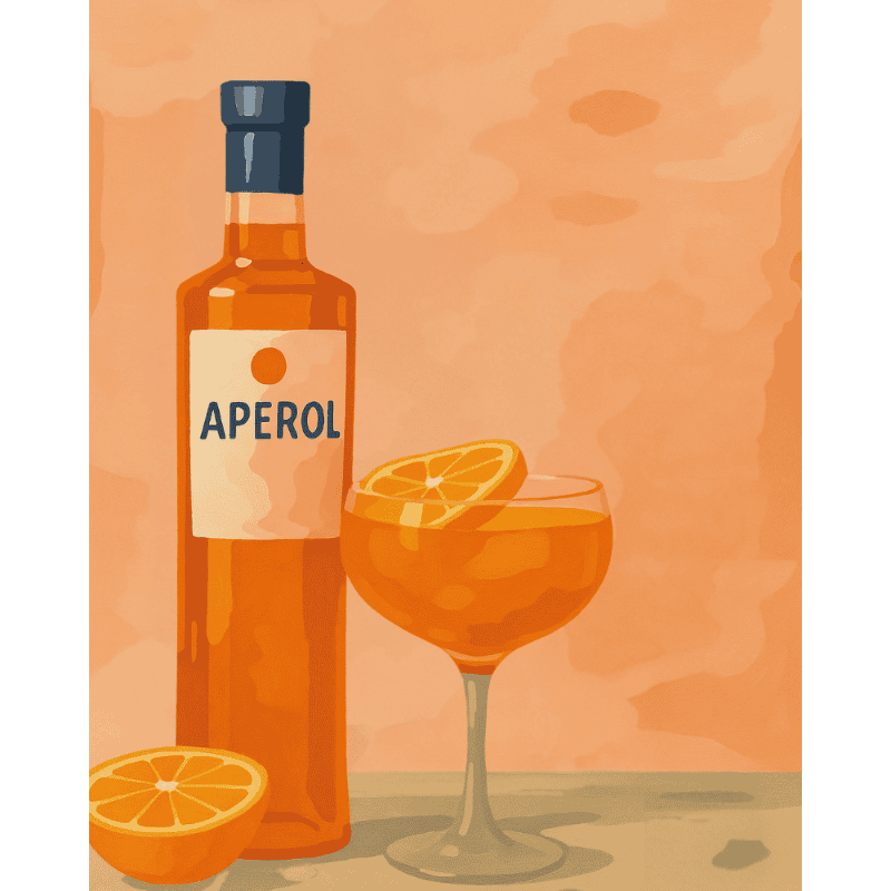 Aperol  | Paint by Numbers