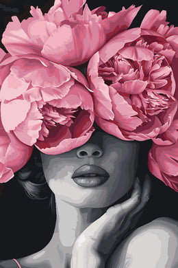 Paint by numbers - Noir Woman | Paint by Numbers