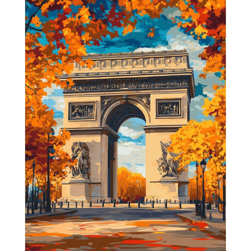 Arc de Triomphe | Peinture par Numéros