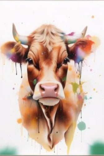 Vache Brune | Peinture par Numéros