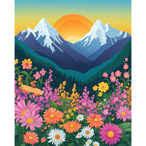 Colorful Landscape 2 | Paint by Numbers