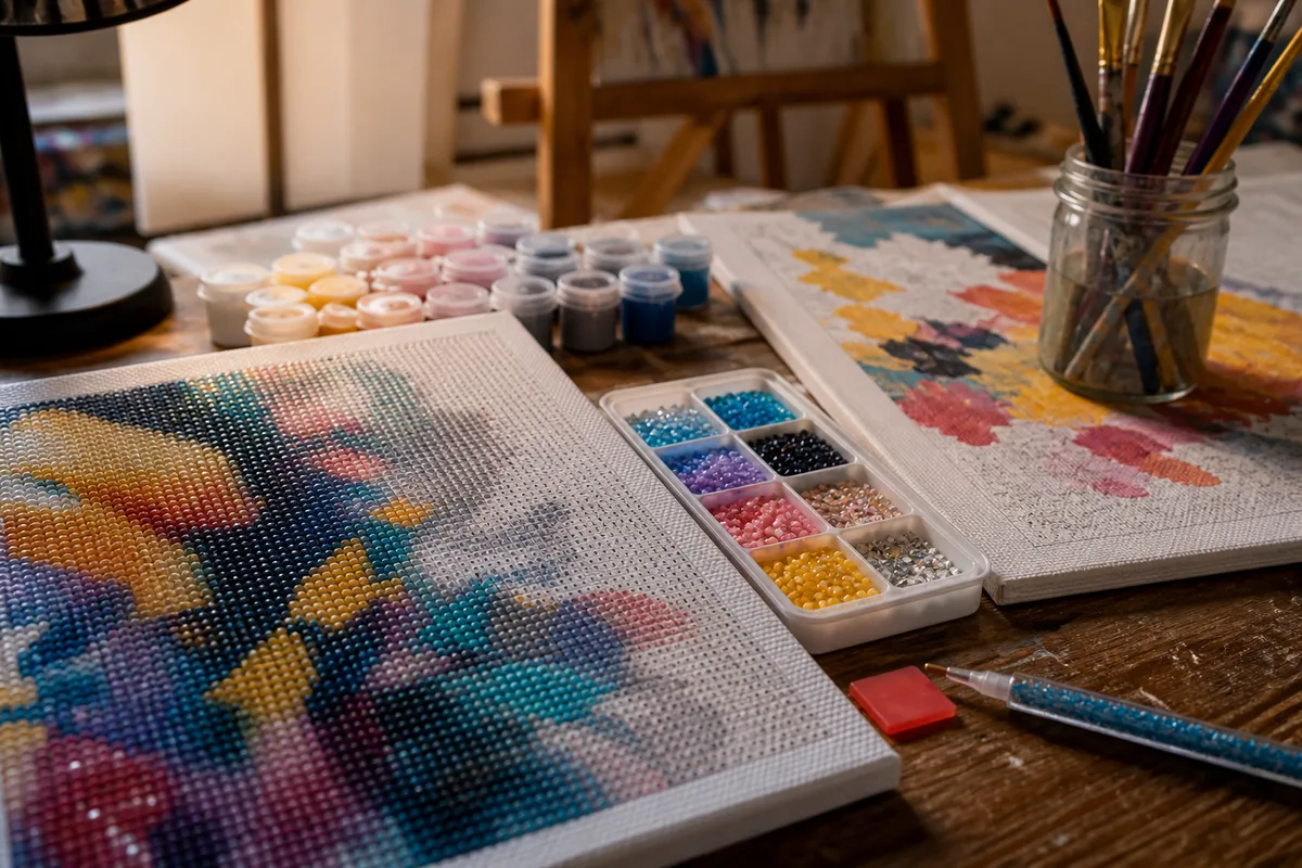 Diamond painting