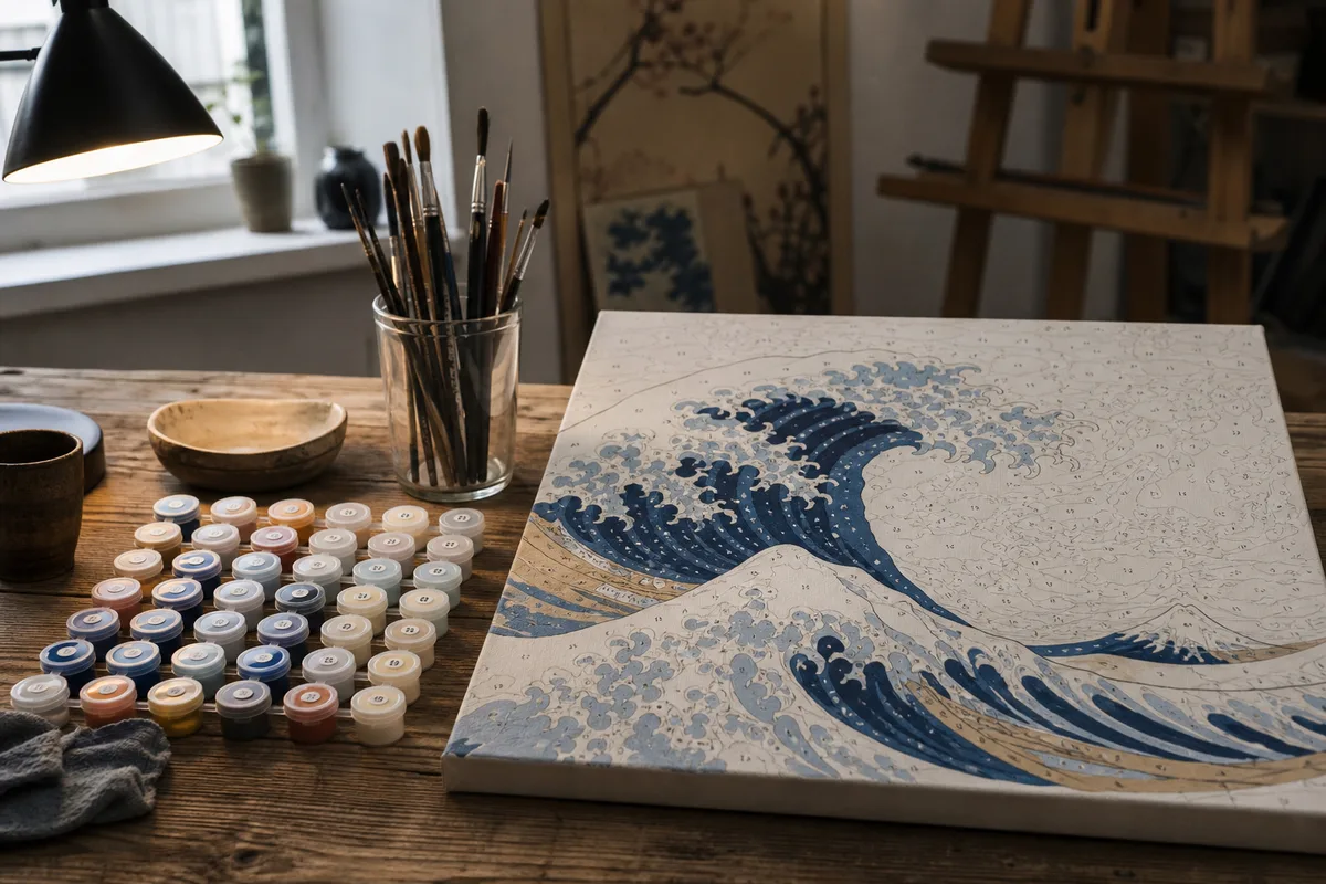 La Grande Vague de Kanagawa d'Hokusai : histoire de l'estampe et reproduction